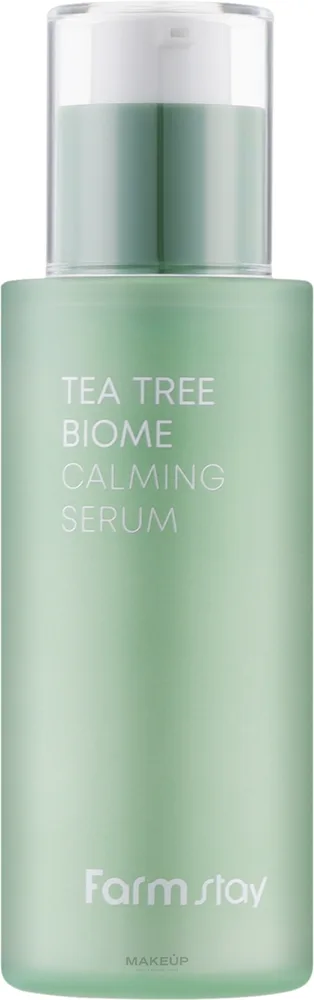 FarmStay Tea Tree Biome Calming Serum сыворотка для лица успокаивающая с экстрактом чайного дерева 50 мл, для всех типов кожи