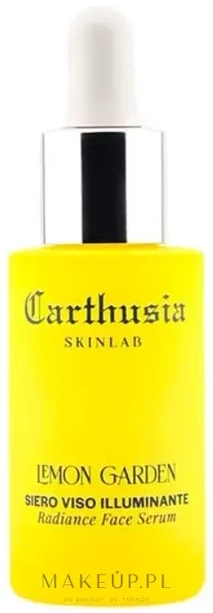 Carthusia Skinlab Lemon Garden Radiance осветляющая сыворотка с водой лимона, экстрактом вишни и маслом баобаба для лица, 30 мл