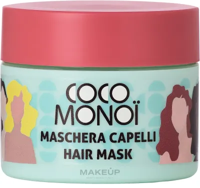 Маска для волос Coco Monoi 3 в 1 питание и блеск, миндальное масло, кокосовое масло, экстракт ромашки, 250 мл