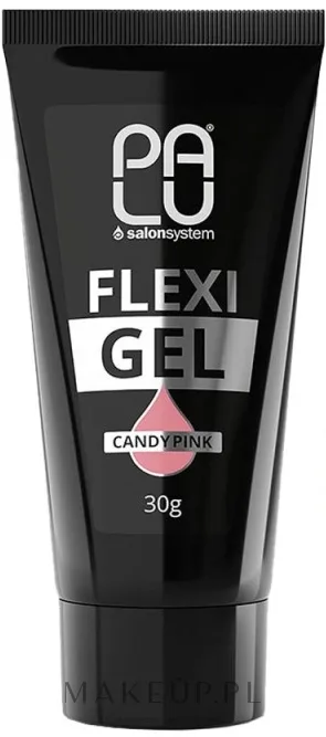 Акригель для ногтей Palu Flexi Gel, для наращивания и укрепления, 30 г, оттенок Candy Pink