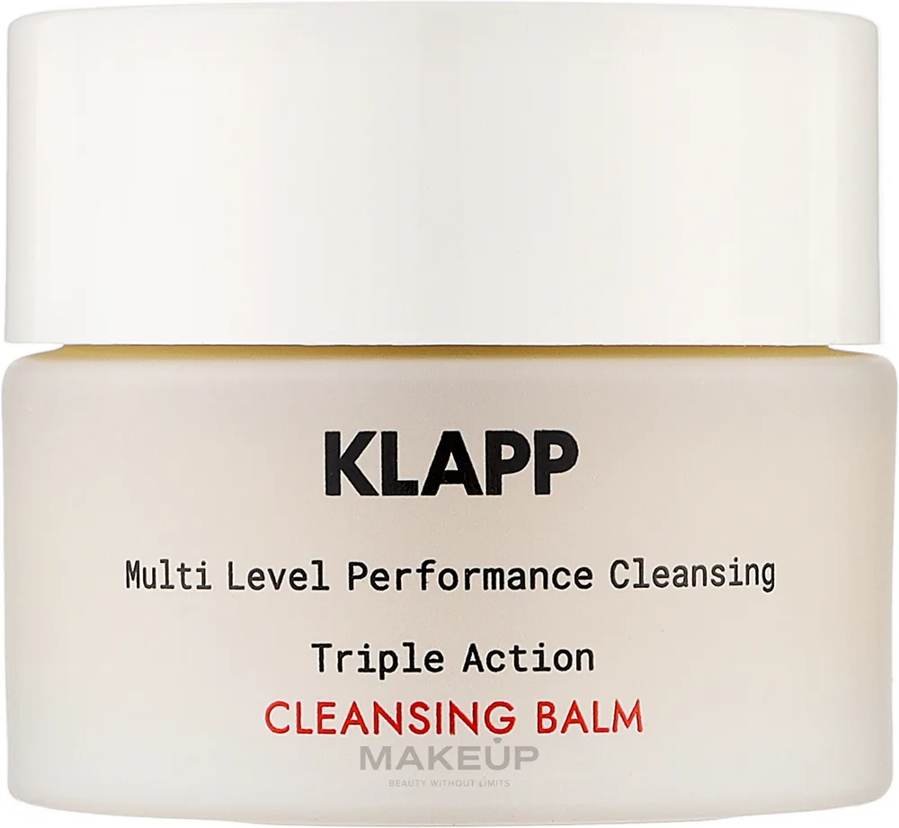 Очищающий бальзам для лица Klapp Multi Level Performance Triple Action с маслом абрикоса, 50 мл