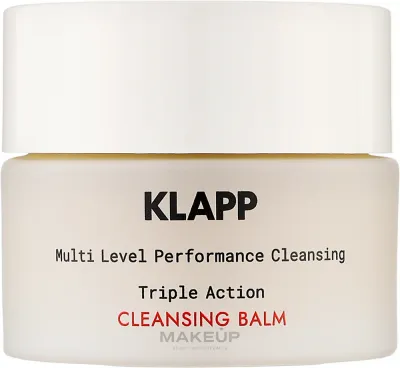 Очищающий бальзам для лица Klapp Multi Level Performance Triple Action с маслом абрикоса, 50 мл