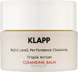 Очищающий бальзам для лица Klapp Multi Level Performance Triple Action с маслом абрикоса, 50 мл — фото 1