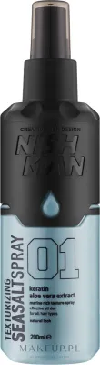 Текстурирующий спрей для укладки волос с морской солью Nishman Texturizing Sea Salt Spray 01, 200 мл