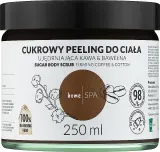 Nova Kosmetyki Nova Kosmetyki HomeSPA Sugar Body Scrub Firming Coffee And Cotton - Укрепляющий сахарный скраб для тела Кофе и Хлопок с арабикой 250 мл — фото 1