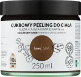 Nova Kosmetyki Nova Kosmetyki HomeSPA Sugar Body Scrub Firming Coffee And Cotton - Укрепляющий сахарный скраб для тела Кофе и Хлопок с арабикой 250 мл — фото 2
