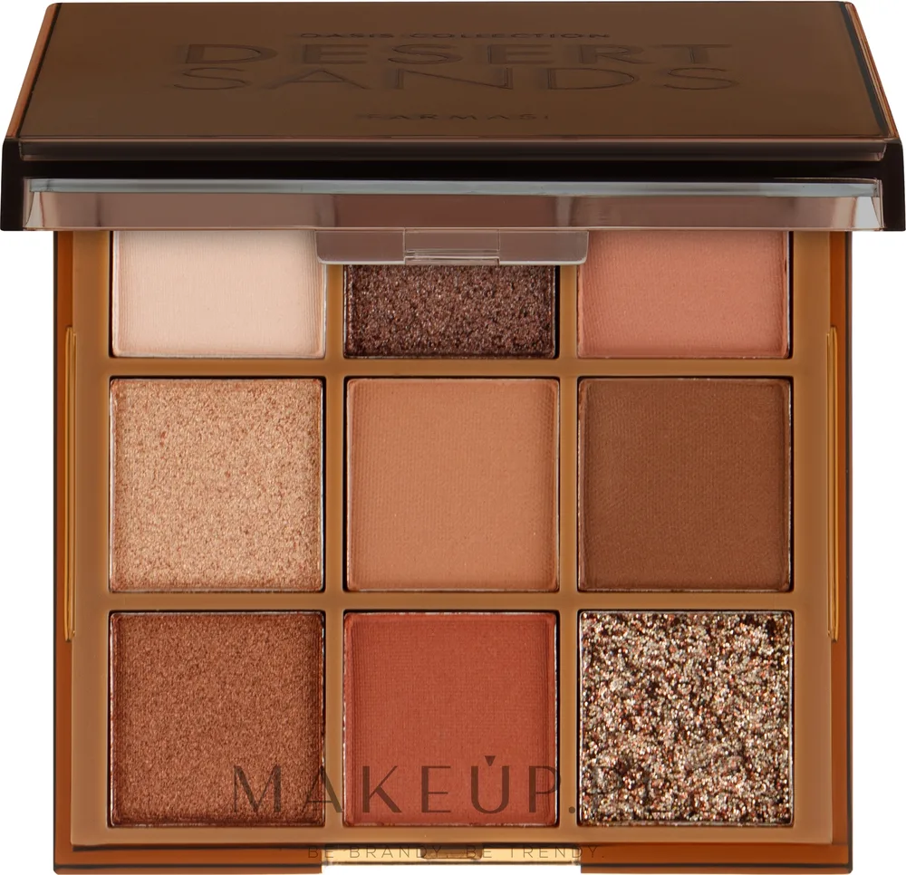 Палетка теней для век Farmasi Oasis Collection Desert Sands 9 оттенков