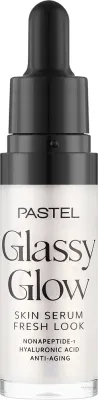 Pastel Profashion Glassy Glow сыворотка для лица сияющая с пептидом 14.4 мл, перламутровое сияние, гиалуроновая кислота, база под макияж