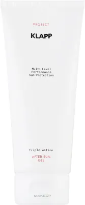 Klapp Multi Level Performance Triple Action гель после загара 200 мл, охлаждающий с алоэ и пантенолом