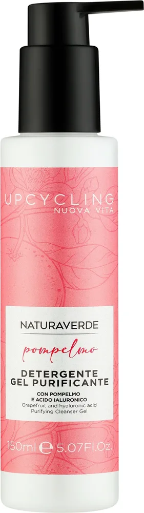 Очищающий гель для лица Naturaverde Grapefruit Purifying Cleanser Gel с папаином, 150 мл
