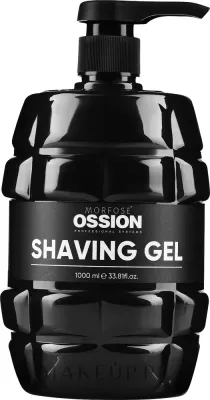 Гель для бритья 3 в 1 Morfose Ossion Shaving Gel для чувствительной кожи, питательный, 1000 мл