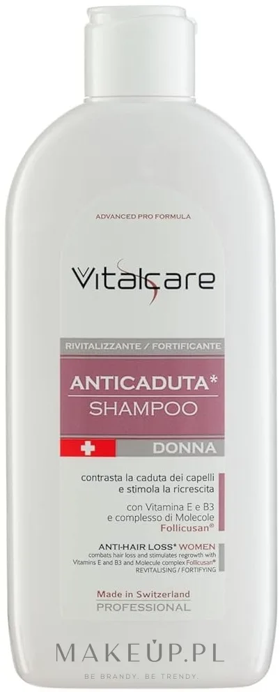 Шампунь Vitalcare Professional против выпадения волос для женщин, с женьшенем, арникой и протеинами молока, 250 мл