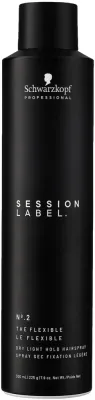 Эластично фиксирующий лак для волос Schwarzkopf Professional Session Label №2 The Flexible Hairspray