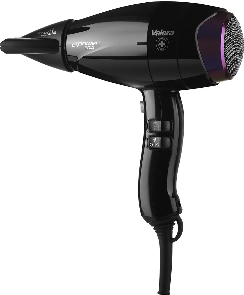 Фен Valera ePower 2010 eQ RC D черный 1600 Вт, мотор BLDC, диффузор