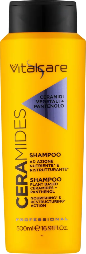 Шампунь для волос питательный Vitalcare Professional Nutritive Shampoo с пантенолом, для сухих волос, 500 мл