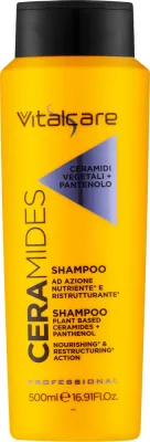 Шампунь для волос питательный Vitalcare Professional Nutritive Shampoo с пантенолом, для сухих волос, 500 мл