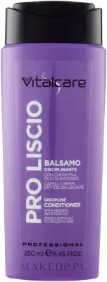 Кондиционер для волос Vitalcare Professional Pro Liscio Conditioner разглаживающий, для вьющихся и непослушных волос, 250 мл