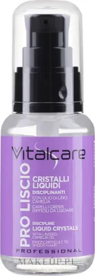 Жидкие кристаллы для волос Vitalcare Professional Pro Liscio Cristalli Liquidi для непослушных волос, антистатик, 50 мл
