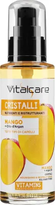 Жидкие кристаллы для волос Vitalcare Professional Vitamins Liquid Crystals с манго и аргановым маслом, 100 мл