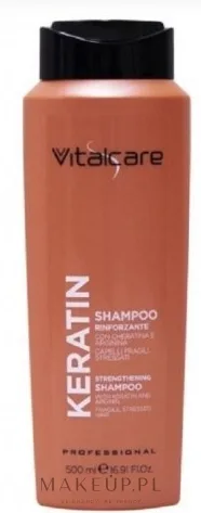 Шампунь Vitalcare Professional с кератином и аргинином, для повреждённых волос, 500 мл