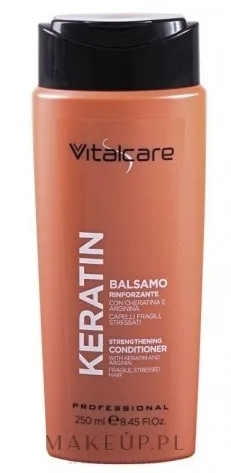 Кондиционер для волос Vitalcare Professional Keratin Conditioner с кератином и аргинином, для ломких и повреждённых волос, 250 мл