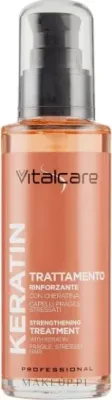 Средство для волос Vitalcare Professional Keratin Trattamento укрепляющее, с кератином, в форме спрея, 100 мл