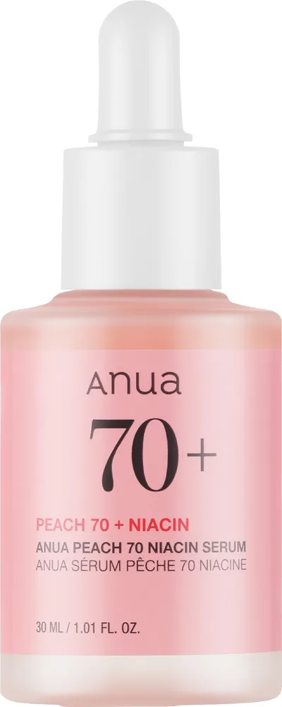 Сыворотка для лица Anua Peach 70% Niacin Serum с ниацинамидом и экстрактом персика, 30 мл