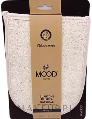 Рукавица банная из люфы Himalaya dal 1989 Mood Alcea Linea Spa Relax And Harmony, натуральная, 1 шт