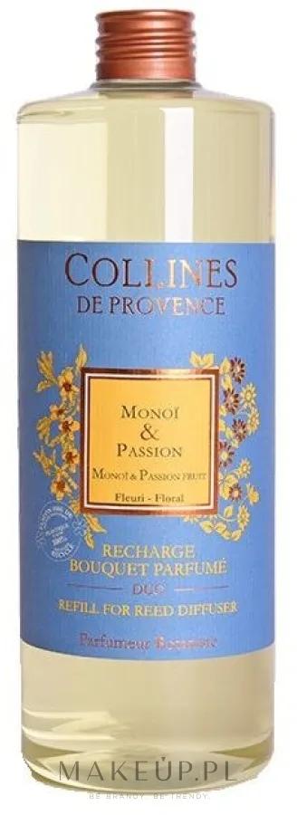 Сменный блок для аромадиффузора Collines de Provence Monoi & Passion Fruit 200 мл и