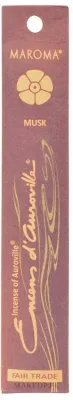 Благовония в палочках Maroma Encens d'Auroville Stick Incense Musk Мускус, 10 шт