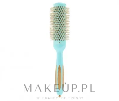 Круглая щётка для укладки волос Ilu Hair Brush BambooM Round 35 мм бамбук