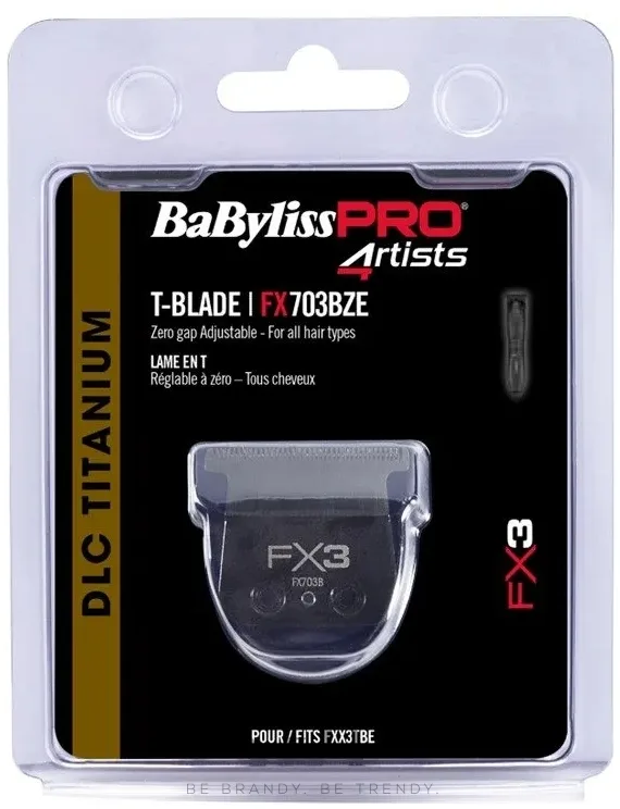 Блок лезвий BaByliss PRO FX707B2ZE Lame Graphite, Т-образный, 40 мм, 1 шт