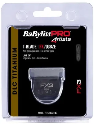 Блок лезвий BaByliss PRO FX707B2ZE Lame Graphite, Т-образный, 40 мм, 1 шт