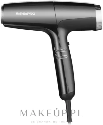 Фен BaByliss PRO Falco BAB8550BE черный, цифровой мотор, 4 температуры