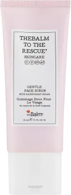 Скраб для лица theBalm To The Rescue Gentle Face Scrub деликатный, с маслом лимнантеса, 30 мл