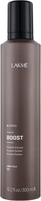 Пенка для моделирования волос Lakme K.Finish Boost Flexible Mousse гибкой фиксации, 300 мл