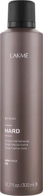 Лак для волос Lakme K.Finish Hard Strong Hold Hair Spray сильной фиксации, с экстрактом зародышей риса, 300 мл