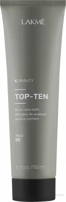 Бальзам для укладки волос Lakme K.Styling Top-Ten Style Care Balm с термозащитой, несмываемый, 150 мл