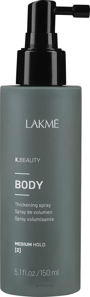 Спрей для прикорневого объёма и плотности волос Lakme K.Beauty Body Thickening Spray, 150 мл