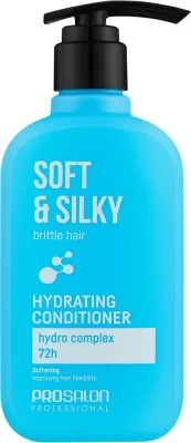 Увлажняющий кондиционер для ломких волос Prosalon Soft & Silky Hydrating Conditioner 375 мл