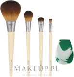 Набор кистей и спонжа для макияжа EcoTools The Core Five Set 5 шт. из бамбука — фото 1