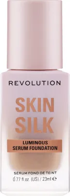 Тональная основа-сыворотка Makeup Revolution Skin Silk Serum сатиновая увлажняющая, 23 мл