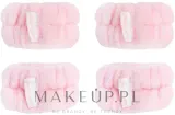 Повязки на запястья из микрофибры Brushworks Microfibre Wrist Wash Bands для умывания, 4 шт — фото 2