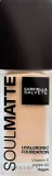 Тональная основа Gabriella Salvete Soulmatte Hyaluronic Foundation матирующая увлажняющая, 30 мл, оттенок 04 - Warm Golden Sand — фото 1