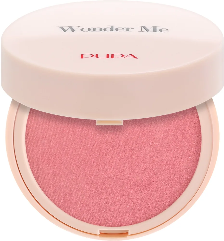Румяна для лица Pupa Wonder Me Blush пудровые, оттенок 001 - Thrill Me Glow