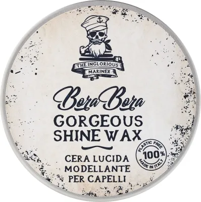 Воск для волос The Inglorious Mariner Bora Bora Gorgeous Shine Wax для блеска, сильная фиксация, 100 мл