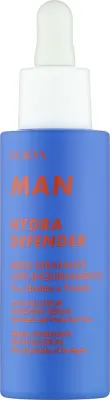 Pupa Man Hydra Defender Anti-Pollution увлажняющая сыворотка для лица и бороды с красными водорослями и гиалуроновой кислотой для мужчин, 30 мл