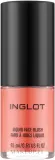 Румяна для лица Inglot Liquid Face Blush жидкие, с естественным финишем, 15 мл — фото 1
