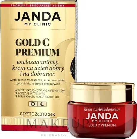 Крем для лица Janda My Clinic Gold C Premium многофункциональный с золотом 50 мл