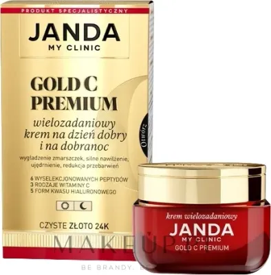Крем для лица Janda My Clinic Gold C Premium многофункциональный с золотом 50 мл
